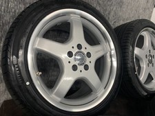 AMG Felgen + Reifen 17" Styling III Mercedes W124 W202 W203 W208 R170 W209 R171