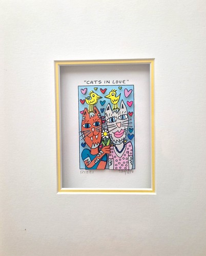 Grafik james rizzi cats in - 3d,