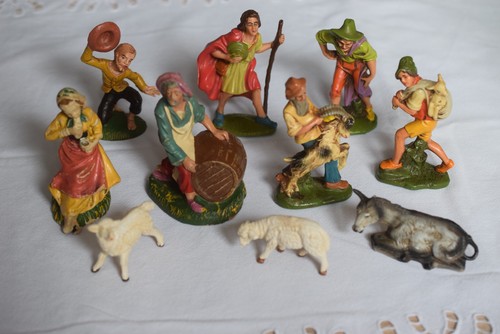 Krippenfigur italy teilige - italy,