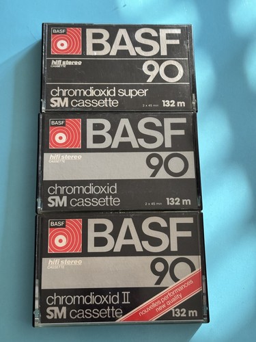 Basf chromdioxid cassettes - chromdioxid, 90