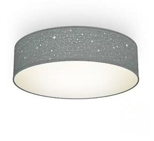 Decken Wand Lampe Leuchte Sternenhimmel grau Ø38 cm