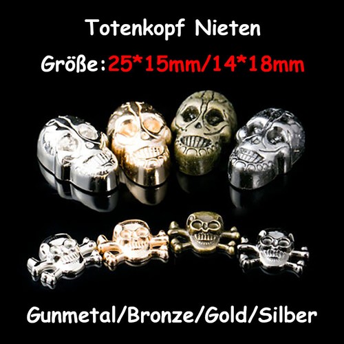18mm punk totenkopf - punk,