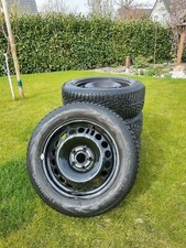 4x 205/60R16 92H WINTERREIFEN M+S NOK WRD4 SIL MIT OPEL STAHLFELGE, LK 5x105