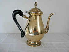 Teekanne / Schokoladendose aus versilbertem Metall im Louis XVI Stil