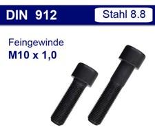 M10 x 1,0mm - DIN 912 -