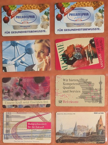 Telefonkarten sammler - telefonkarten,