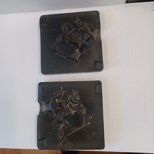 1 Zinngießform - Reiter mit Trompete 