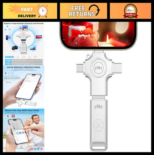 128gb photo stick usb - 4-in-1,