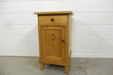 Antiker Nachttisch Nachtschrank kommode schrank aus Weichholz um 1900
