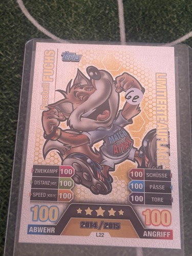 Fussball fuchs topps match - fussball,