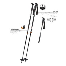 Komperdell - D'scent TI Backcountry Toolgrip Vario Skitouren Hochtouren Stöcke