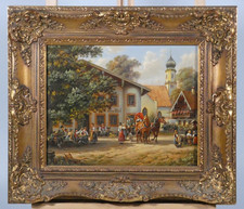 Ölgemälde Alfons Wegner