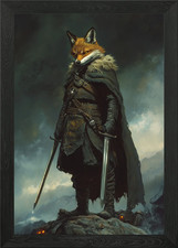 Gerahmtes Wandbild Fuchs