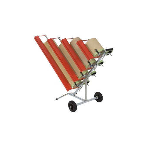 Abroller für rollen - abroller, 4 rollen