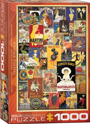 1000 teile puzzle eurographics - teile,