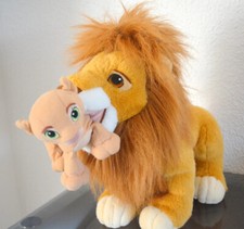 Original König Der Löwen Mufasa Plüsch Tier Kuscheltier Löwe Vintage