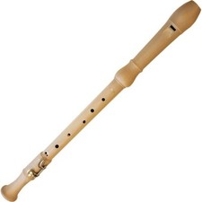 Gebr. Schneider C-Tenor Blockflöte barock, Doppelklappe 40803beD | Neu