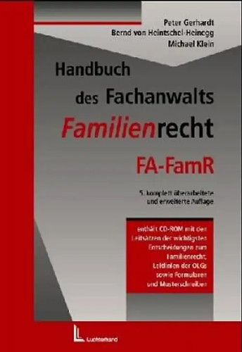 Handbuch des fachanwalts - handbuch,