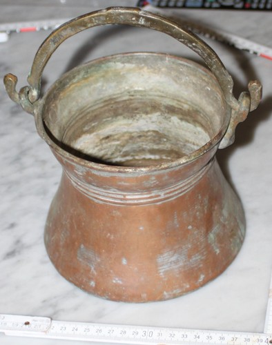Kupfer kessel topf alt antik - kupfer,