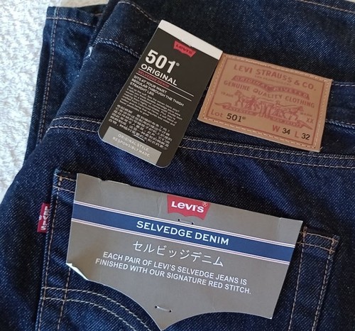 Levi 501 1980s selvedge - 501,