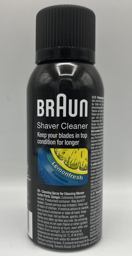 Braun shaver cleaner 100ml - shaver,