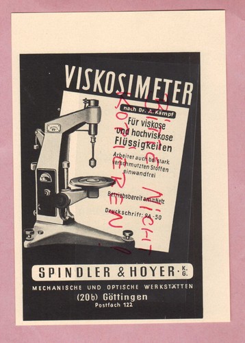 Göttingen werbung 1952 - werbung,