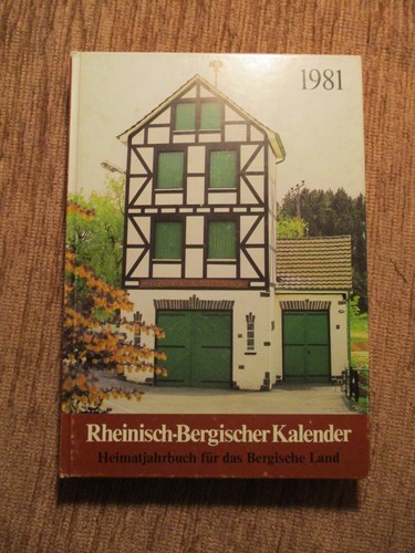 Rheinisch bergischer kalender - rheinisch-bergischer,