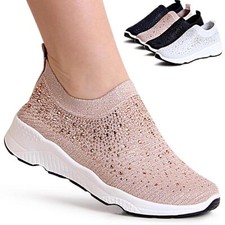 Damen Plateau Sneaker Light