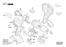 Bosch Ersatzteile für GSR