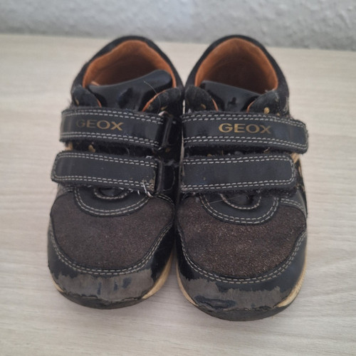 Geox sneaker leder - leder, schwarz-