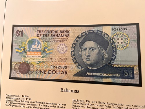 Bahamas banknoten der - 🇧🇸,