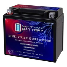 Mighty Max YTX12-BS 12V 10AH