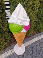 Eistüte 3 Kugeln + Ständer