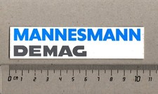 Aufkleber/Sticker MANNESMANN DEMAG Druckluftwerkzeuge und Druckluftmotoren