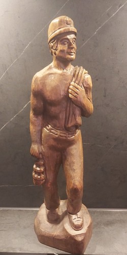 Bergmann geschnitzt holz aus - holz,