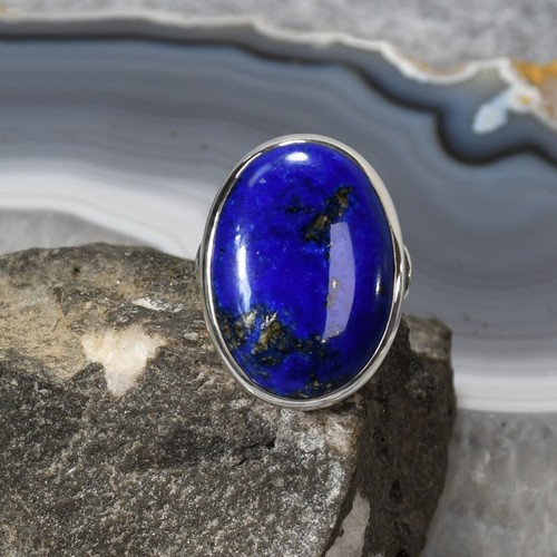 Lapislazuli ring 925er - lapislazuli, ring,