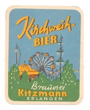 altes Bieretikett Brauerei