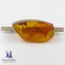 Versilberte Naturbernstein