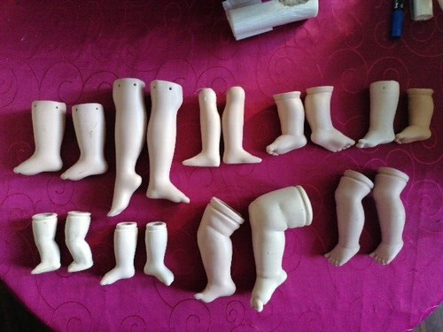 Verschiedene puppenbeine - 18,