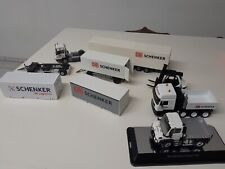 1:50 LKW Modelle, DB Schenker, von Conrad, NZG, Siku mit Verpackungen.