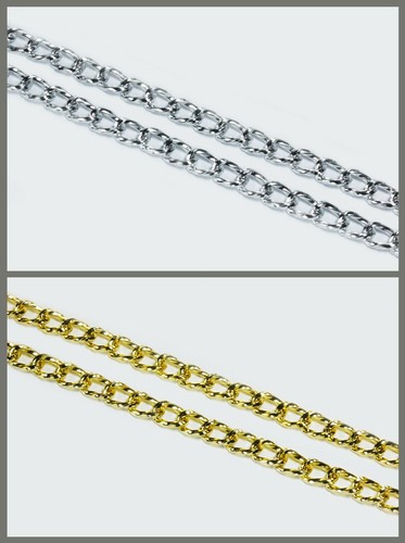 Metallkette aluminium 6x9 - 6x9, mm