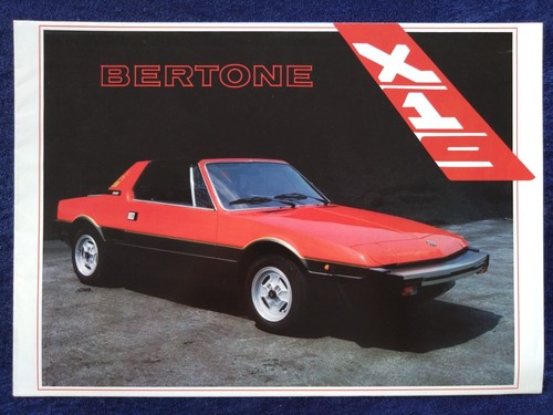 Fiat bertone prospekt - ,