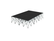 Mobile Bühne - Bühnenpodest - Bühnenelemente - 6 m²  - Höhe 40 cm