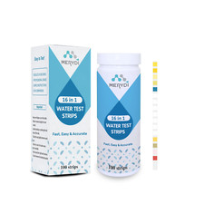 Merydi-16 in 1 Water Testing Strips Wholesale In Drinking Water Test Kit 100pcs