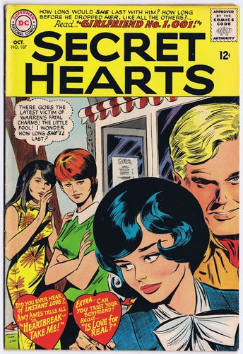 Secret hearts 107 us - hearts, comic