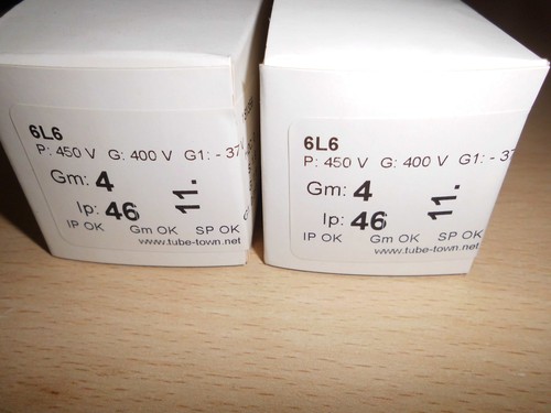 Endstufenröhre 6l6 - endstufenröhre,