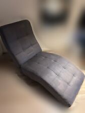 Relaxliege Candy grau - Länge: 170cm