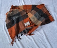 100% Kaschmir-Schal (Hersteller unbekannt) | Größe: 27cm x 140cm  | Farbe: Braun