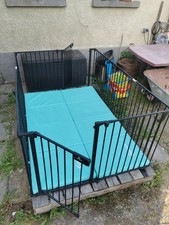 Premium Laufgitter 180x120 Baby Spielgitter Krabbelgitter sehr Hoch + stabil