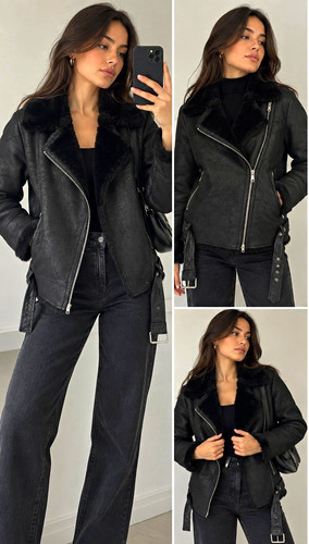 Stradivarius damen biker - damen,